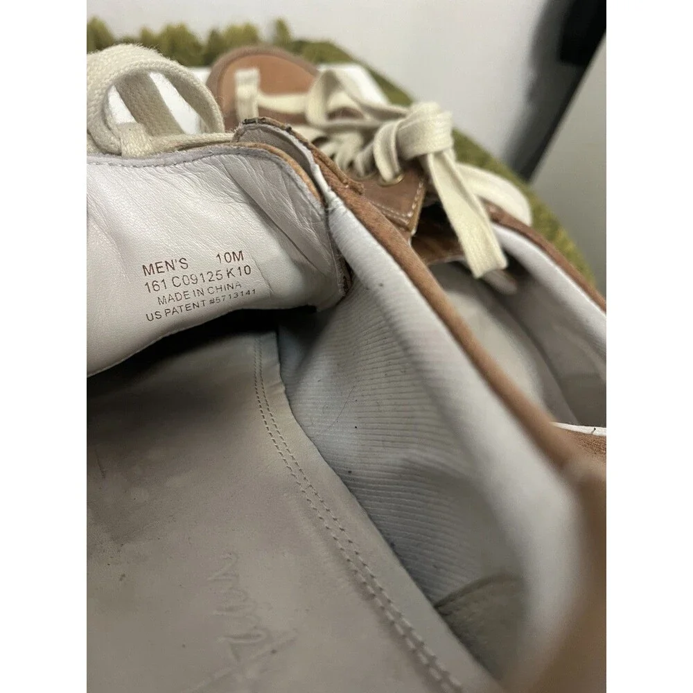 Cole Haan Men's Brown Leather Cushioned Comfort Sneakers Size 10
